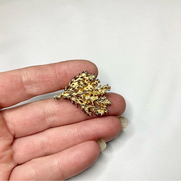 Vtg Danish Sterling Silver Brooch Pin Flora Danica Denmark - Picture 5 of 5